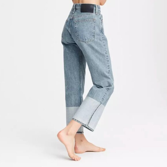 Rag + Bone Maya High Rise Ankle Straight Jean 27 - Picture 2 of 6